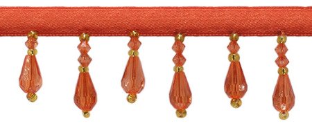 35mm Beaded Fringe