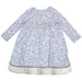 Baby Girls Flower Print Dress with Fringes - Free Worldwide Shipping- Sew Royal US