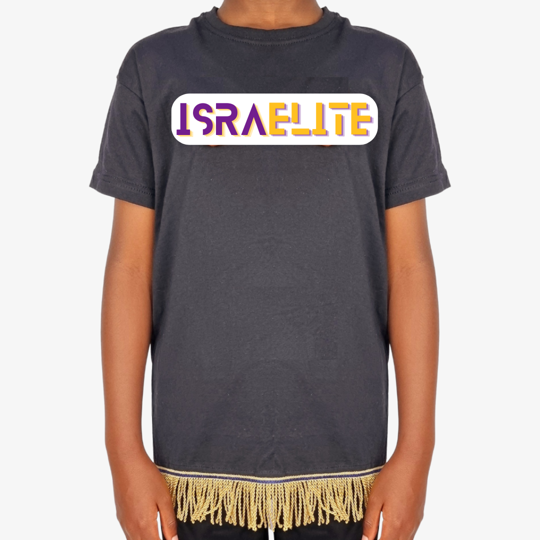IsraElite Children's Fringed T-Shirt - Free Worldwide Shipping- Sew Royal US