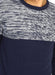 Contrast Panel Fringed Sweater - Free Worldwide Shipping- Sew Royal US