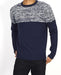 Contrast Panel Fringed Sweater - Free Worldwide Shipping- Sew Royal US