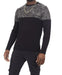 Contrast Panel Fringed Sweater - Free Worldwide Shipping- Sew Royal US
