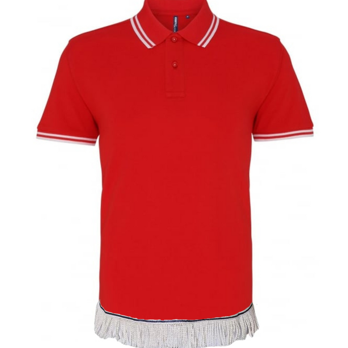 Men's Short Sleeved Tipped Collar Polo