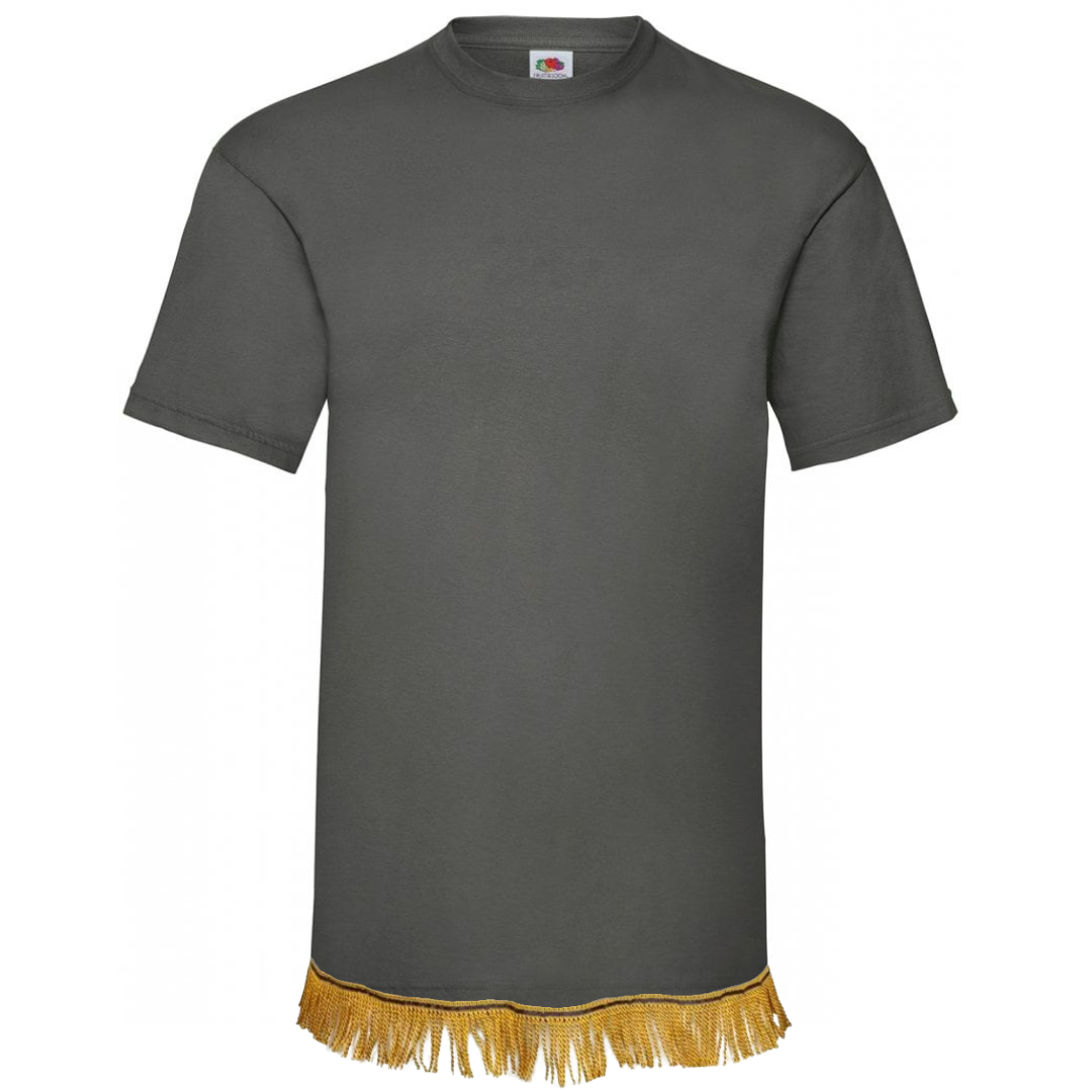 Men's Plain Short Sleeve Fringed T-Shirt  Hebrew Israelite Mens Clothing –  Sew Royal US