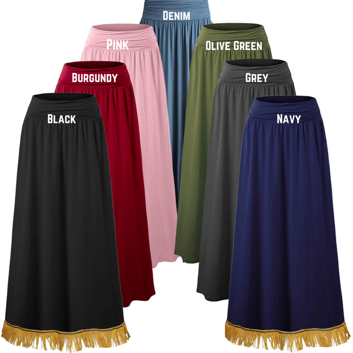 Everyday Maxi Skirt with Pockets (7 Colors)