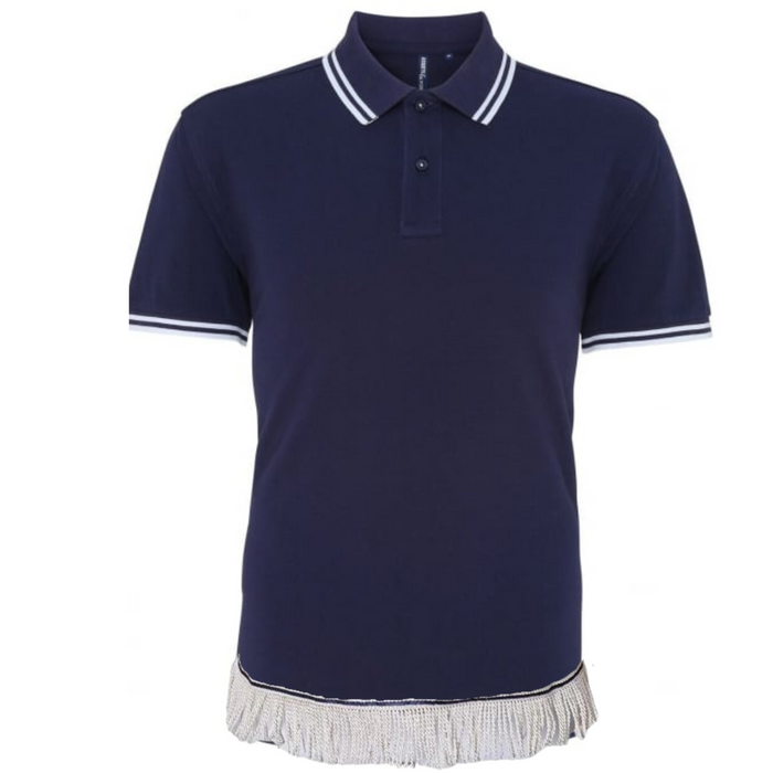 Men's Short Sleeved Tipped Collar Polo