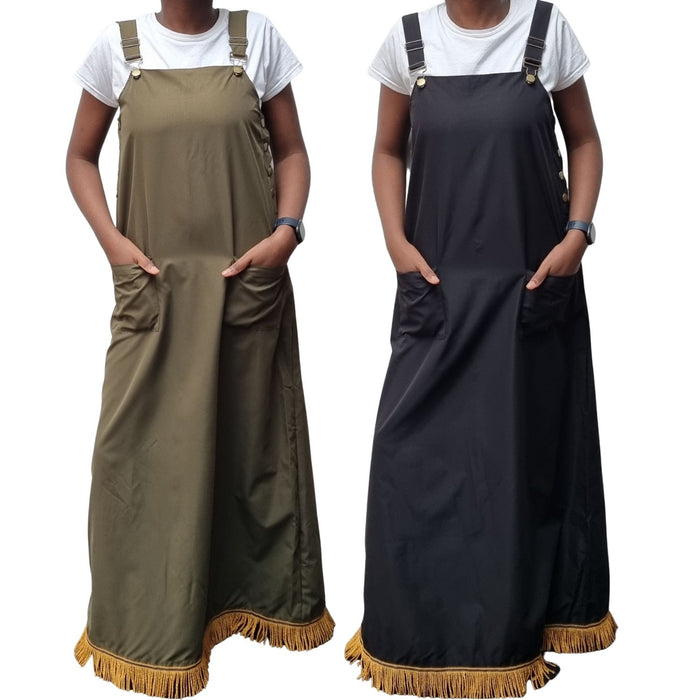 Lightweight Pinafore Maxi Dress - Free Worldwide Shipping- Sew Royal US