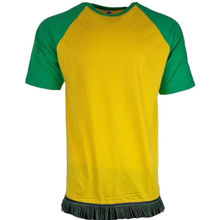 Men's Raglan Sleeve Fringed T-Shirt (5 Colours) - Free Worldwide Shipping- Sew Royal US