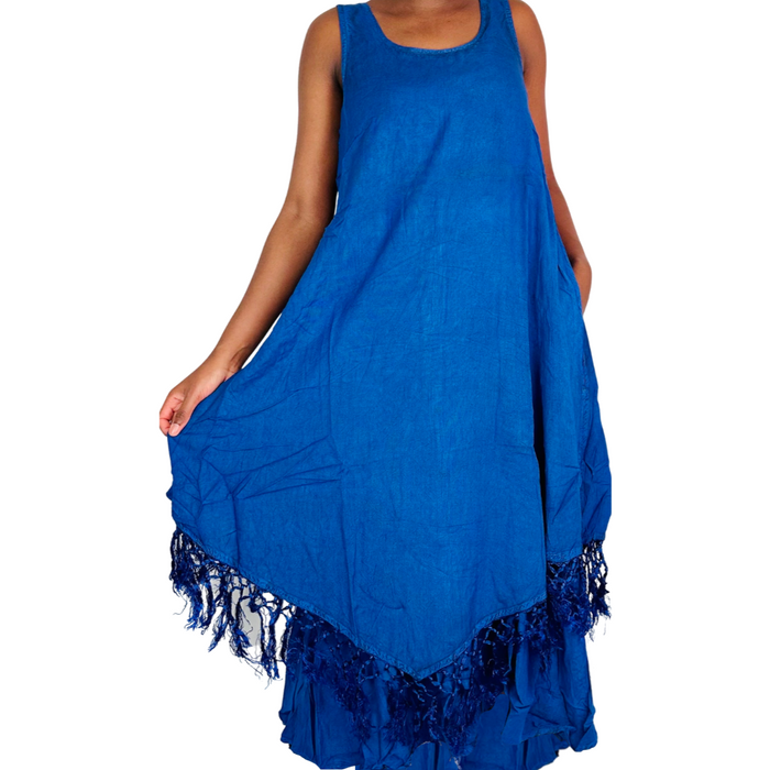Shawl Pullover Maxi Dress